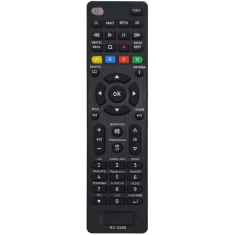 Télécommande universelle de remplacement pour téléviseur intelligent LG - Configuration facile de la télévision (1/3)