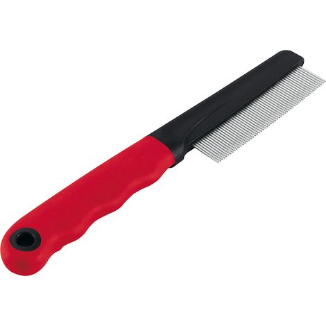 Ferplast GRO 5856 Pettine per cani e gatti con pelo medio e lungo. Variante GRO 5856 - Misure: 20 x 1.6 x h 3.5 cm -