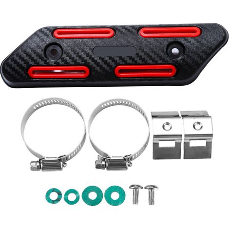 Protector térmico universal anti-quemaduras para escape de motocicleta CRF (1/5)