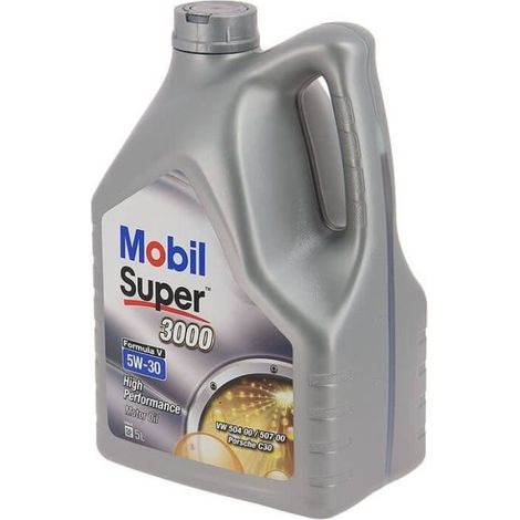 MOBIL Huile-Additif SUPER 3000 Formula-V - Synthetique / 5W30 / 5L