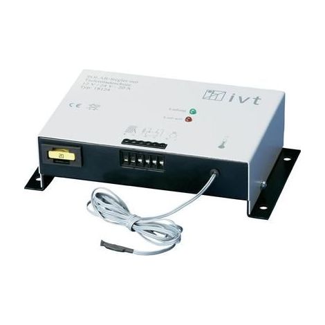 IVT Shunt Régulateur de charge solaire PWM 12 V, 24 V 20 A Q97638 (1/3)