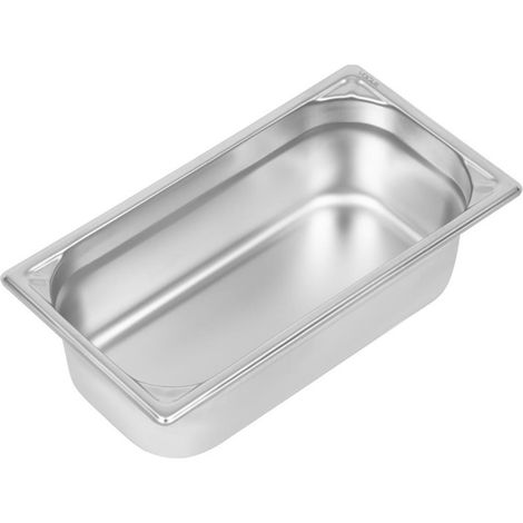 Bac Gastro acier inoxydable 18/10 GN 1/3 - P 100 mm - Vogue
