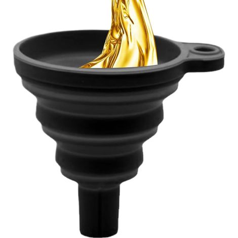 Entonnoir Pour Huile De Voiture Polyvalent Universel Antigouttes en Entonnoir Anti-Fuites pour Huiles Moteur Automobile Pour Cuisine, Cuisson, Laboratoire, Fluides (1/5)