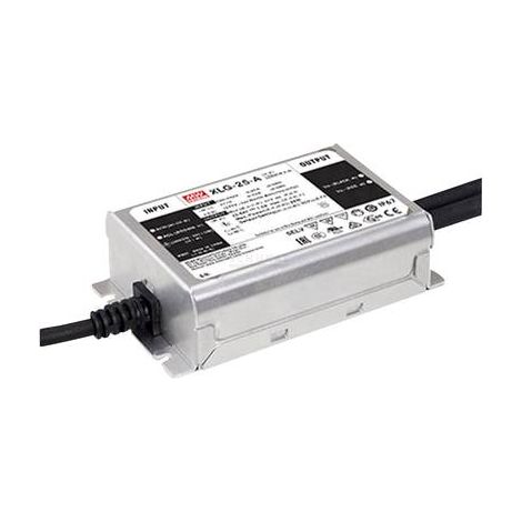 DRIVER DE LED À PUISSANCE CONSTANTE MEAN WELL XLG-25-AB 25 W 250 MA - 1.05 A 22 - 54 V/DC