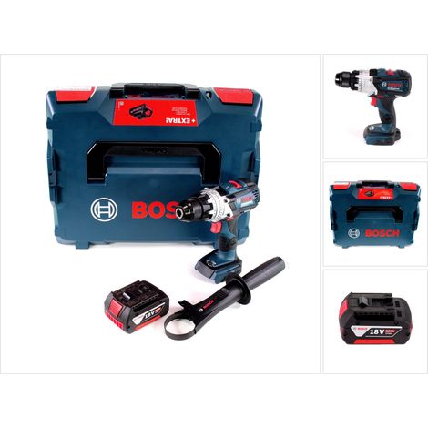Bosch GSR 18V-110 C Akku Bohrschrauber 18V 110Nm Brushless + 1x Akku 5,0Ah + L-Boxx -  ohne Ladegerät