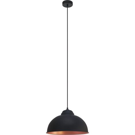 Lustre TRURO 2, suspension à flamme au design industriel, lampe (1/5)
