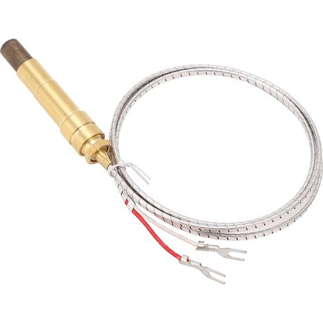 Thermopile de remplacement de 91 cm (36 pouces) pour générateur de cheminée, pièces de thermopile, accessoires de thermocouple avec manchon en cuivre pour cuisinières à gaz, fours et chauffe-eau Glo (1/5)