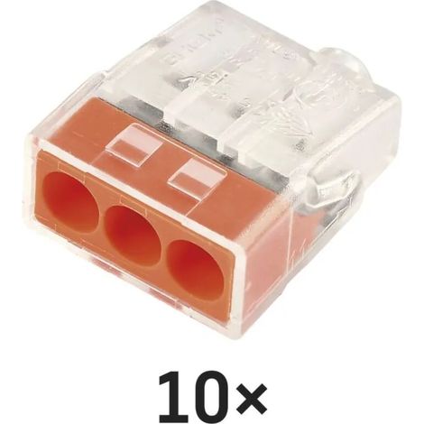 Connecteur à insertion rapide Emos A9121 30,5-2,5 mm, lot de 10 (1/5)