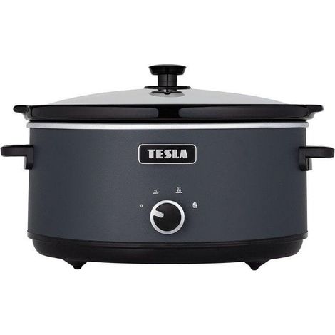 Tesla SlowCook S500 negro 6,5 litros cocción lenta
