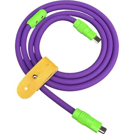 Dies ist ein 240-W-USB-C-zu-USB-C-Datenkabel, ein schnelles USB-C-Datenkabel, das für 15/16-Zoll-Mobiltelefone geeignet ist.