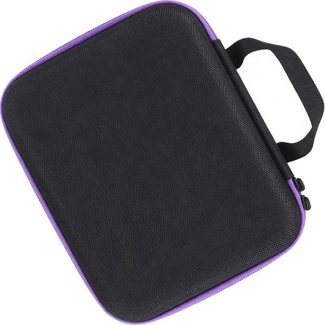 Coffret transport ciseaux électriques sans fil étui rangement outils découpe housse découpe tissu pour perceuse meule outil électrique côté violet (1/5)