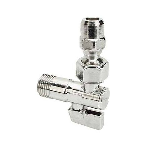 UNTERWASCHTISCH-KUGELHAHΝ 1/2" x 3/8" - Ø 10 mm