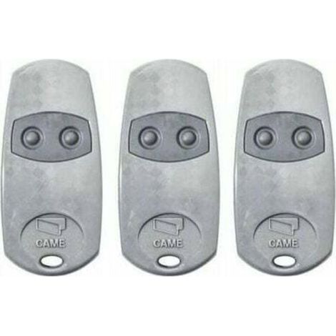 Télécommandes Came TOP432EE – Lot de 3 – Fréquence fixe 433,92 MHz – Pour portail automatique