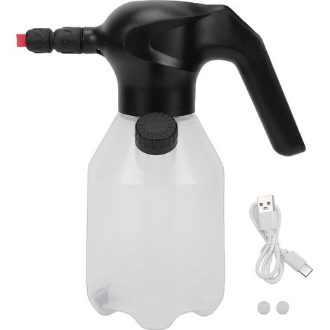 Pulvérisateur de mousse électrique multifonctionnel, grande capacité, canon portatif sans fil, Rechargeable, blanc (1/5)