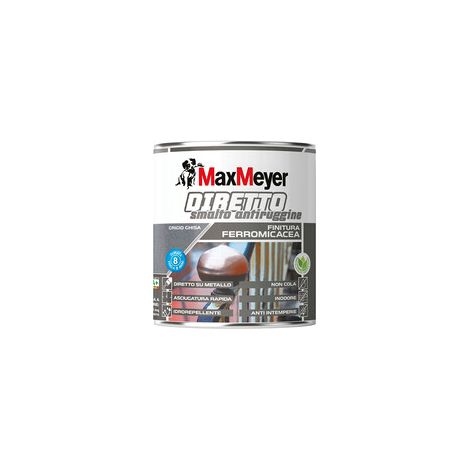 MAX DIRETTO ANTIRUG ACQUA FERR GRIGIO ANTR 0,75 L Q.TA 4
