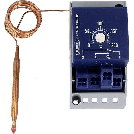 Thermostat JUMO pour montage sur rail TW, 603070/0002-7