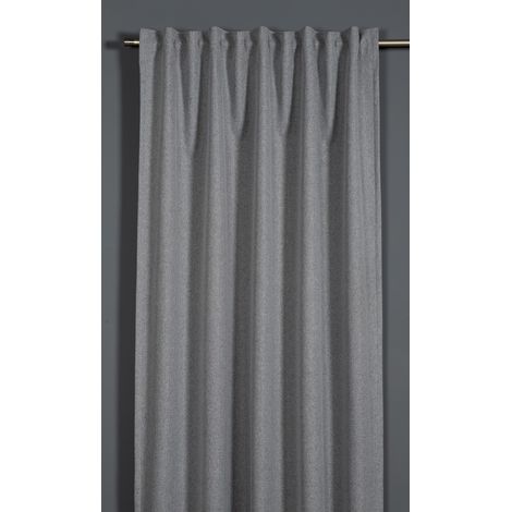 Schal m. Gardband ca140x245cm silbergrau / 100% PL