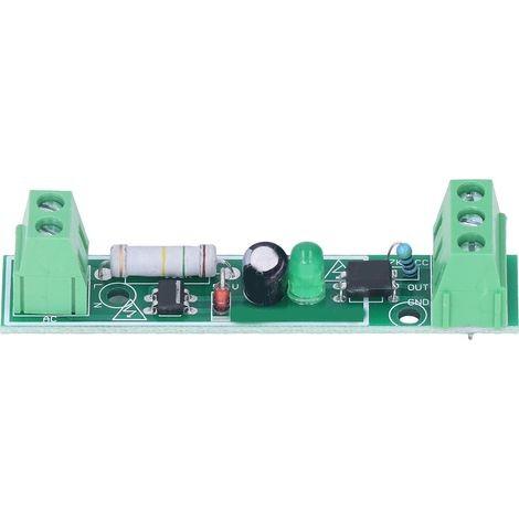 Module d'opto-isolation, carte d'isolation à optocoupleur monocanal, détection de tension adaptée aux automates programmables (CA) 220 V. (1/5)
