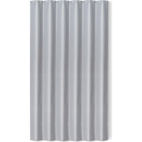 1 Rideau De Douche, Polyester Imperméable, Séchage Rapide, Œillets Antirouille, Salle De Bain (1/5)
