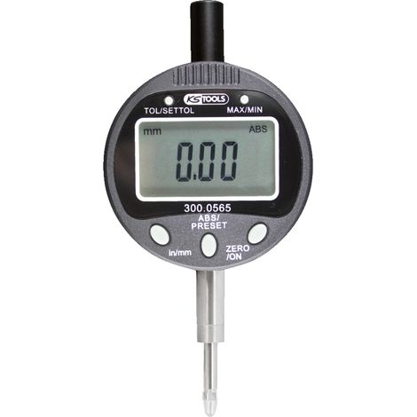 KS TOOLS Reloj comparador digital de precisión 0-10 mm - 300.0565 (1/5)