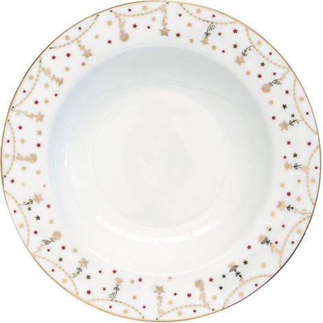 Plato hondo de 21,5 cm - Luces de Navidad - Easy Life
