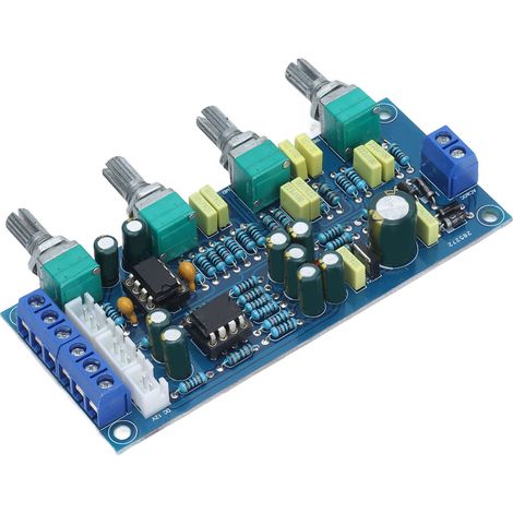 Préamplificateur, module de préamplification, carte de tonalité, réglage du volume des aigus, des médiums et des basses (Hi-Fi) (1/5)