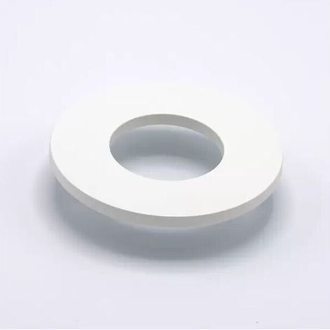 Maniglia rotonda bianca in groffato fine 135x74x26mm - 310 Giotto