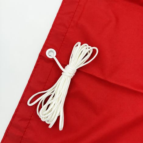 Voile d'ombrage rétractable en vagues, toile d'ombrage ondulée sur mesure rouge vif, Oxford 98%, 10, 15 × 10 × 5 cm, 250 g – Livraison gratuite (1/4)