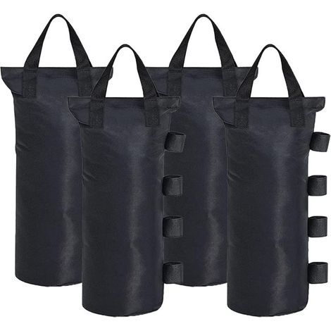 Set of 4 ballast bags 50 x 20 cm – Waterproof 800D Oxford fabric – Weight capacity up to 40 kg – For tents and pavilions (1/5)