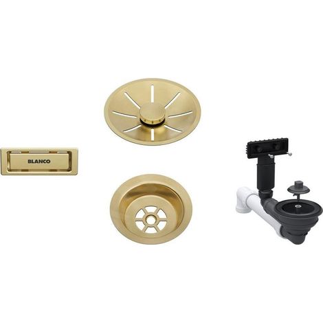 Blanco - Kit de vidage InFino, or 207423