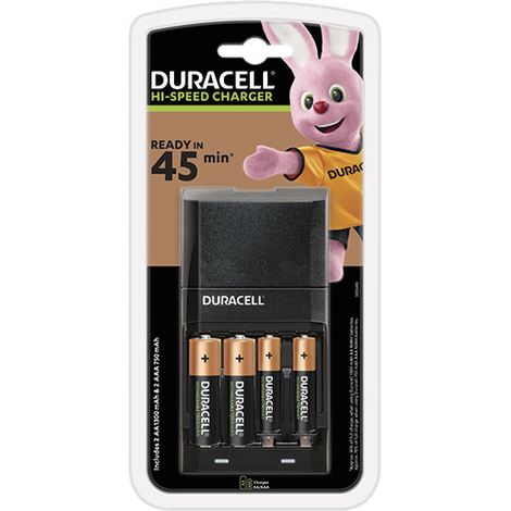 CARGADOR BATERÍAS R03/R6 4X DURACELL