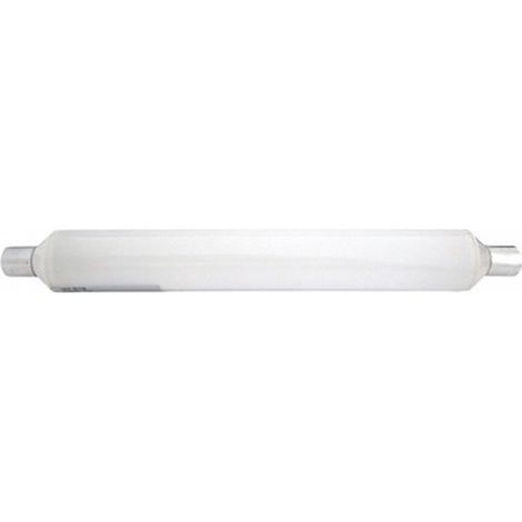 Lampada Led S19 Tubolare Lineare Bianco Caldo 6W 310mm 220V PC Opalino Per Bagni Cucine Armadio (1/3)
