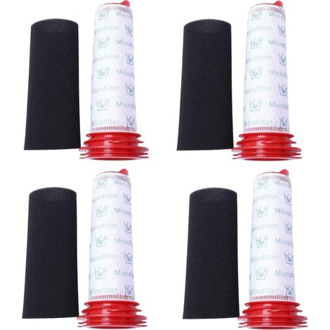 Lot de 4 filtres en mousse pour aspirateur BOSCH Athlet BCH6L2560 BCH6ZOO (1/5)