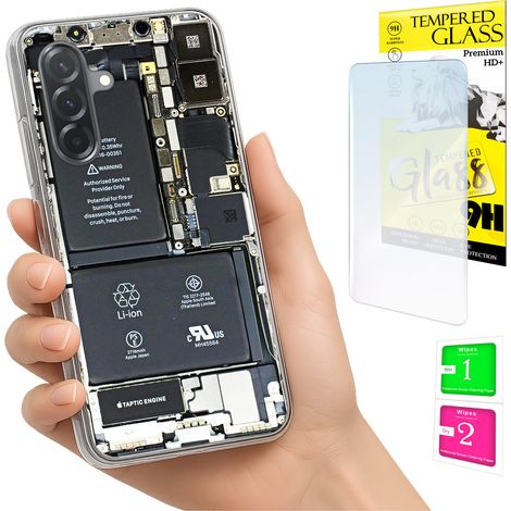 Custodia per Samsung Galaxy A36 / A56, cover fotografica, cover posteriore + vetro 9H (1/5)