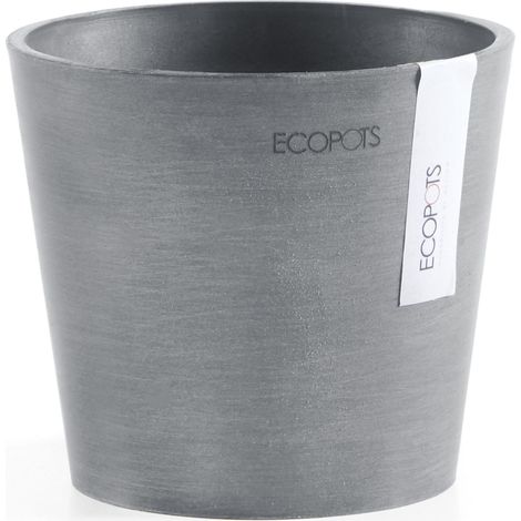 Ecopots Amsterdam 13 Blumentopf - L 13 cm x H 11,4 cm - Innen- und Außenbereich
