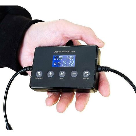 Aquarium lighting controller: 4 modes (sunrise and sunset), LED dimmer for aquarium lamp, timer. (1/3)