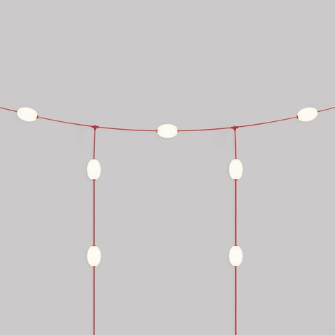Creative Cables – 7-Punkt-Lichterkette für den Außenbereich, IP67, Roter Seestern – Marina GRID (1/4)