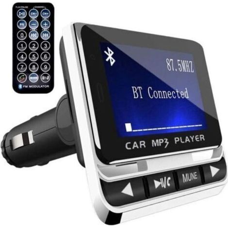Modulateur FM pour voiture, Bluetooth 5.0, écran 1,4\ (1/5)