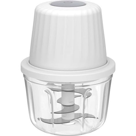 Elektrischer Knoblauchschneider – 450 ml – Weiß (1/5)
