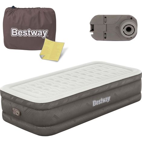 Materasso gonfiabile 191x97x46 cm con pompa elettrica incorporata bestway 69048