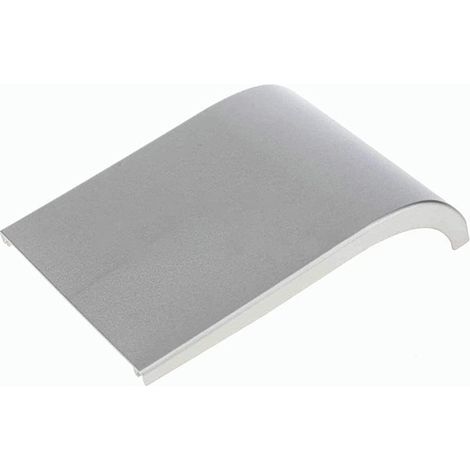 Tapa Embellecedora para Tirador Bosch  Modelos KSV, 3GF, 3FC  Ref. 658274  Acabado Inox-Look  Recambio Original