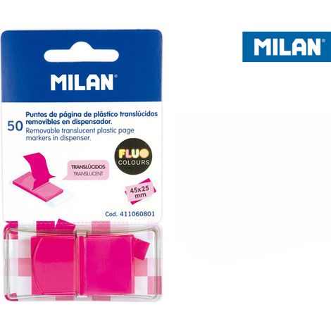 Pesta帽as 铆ndice rosa fl煤or, 50 unidades, Mil谩n
