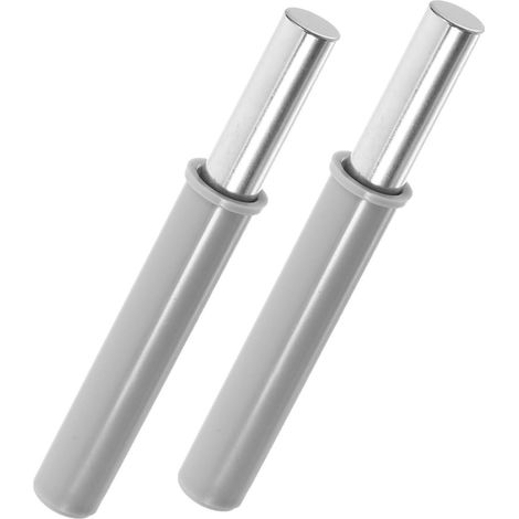 2 x Rubbish Bin Accessories Kitchen Door Damper Pressure Cooker Lid Dumbbell Stand for Household Small Dumbbell Rack Holder Movable Pot Handle Damper Repair PP Grey (1/5)