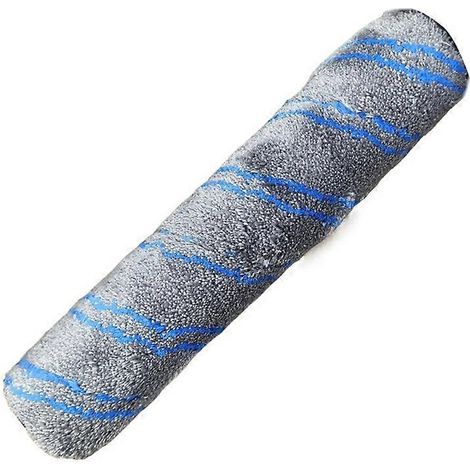 Brosse de rechange bleue pour autolaveuse de sols humides et secs Kärcher FCV4. Pièce de rechange pour brosse principale d'aspirateur. (1/5)
