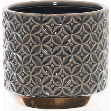 Seville Collection Lebes Planter - Ceramic - L17 x W17 x H15 cm