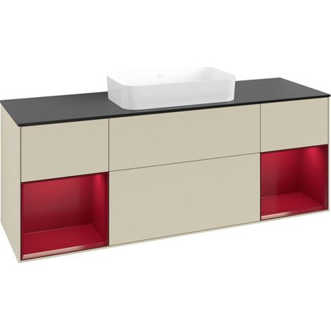 Villeroy & Boch F742HBHJ Meuble sous-lavabo Finion F74 (1/3)