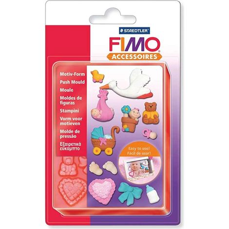 STAEDTLER - FIMO ACCESSORIES STAMPINIEXTRA-FLESSIBILI PER MASSE FIMO