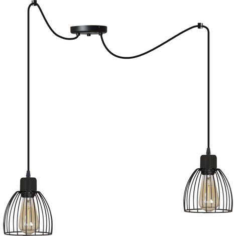 Lampe Araignée Suspension Rétro LOFT Moderne LED E27 (1/5)