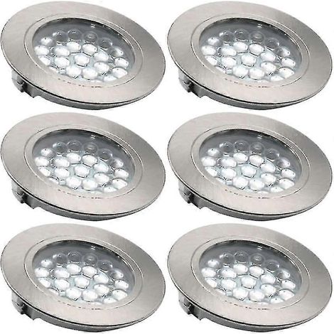 2025-6 spots LED encastrés, plafonniers LED encastrés, plafonniers ultra-minces (1/5)