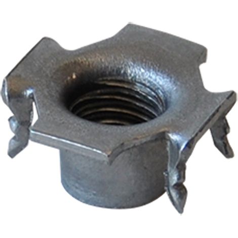 FONDELLO ACCIAIO TIPO 'RAGNO' Ø mm 19 x h 9  - M6 MA.CO 1000 PZ (1/2)